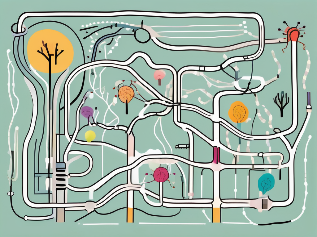 A simplified version of the human nervous system